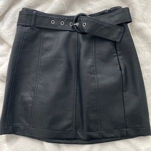 Small leather skirt from Honey